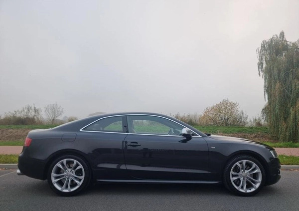 Audi S5 cena 64000 przebieg: 195000, rok produkcji 2009 z Szepietowo małe 352